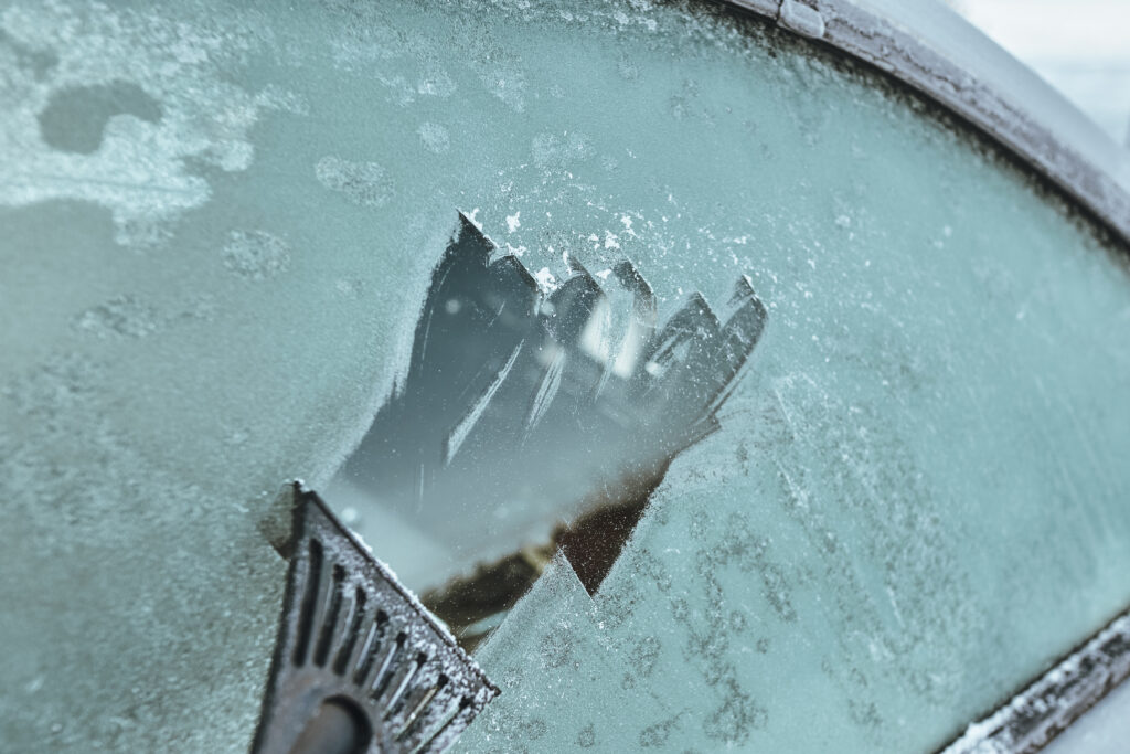 Winter preparation, hire one.